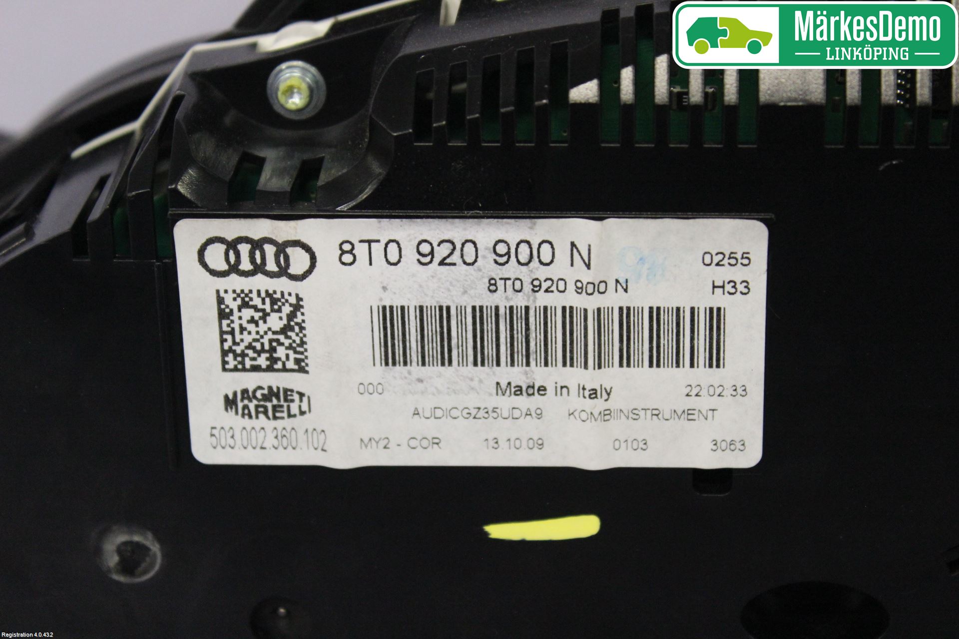 Audi A5 07-16 Instrument Komb