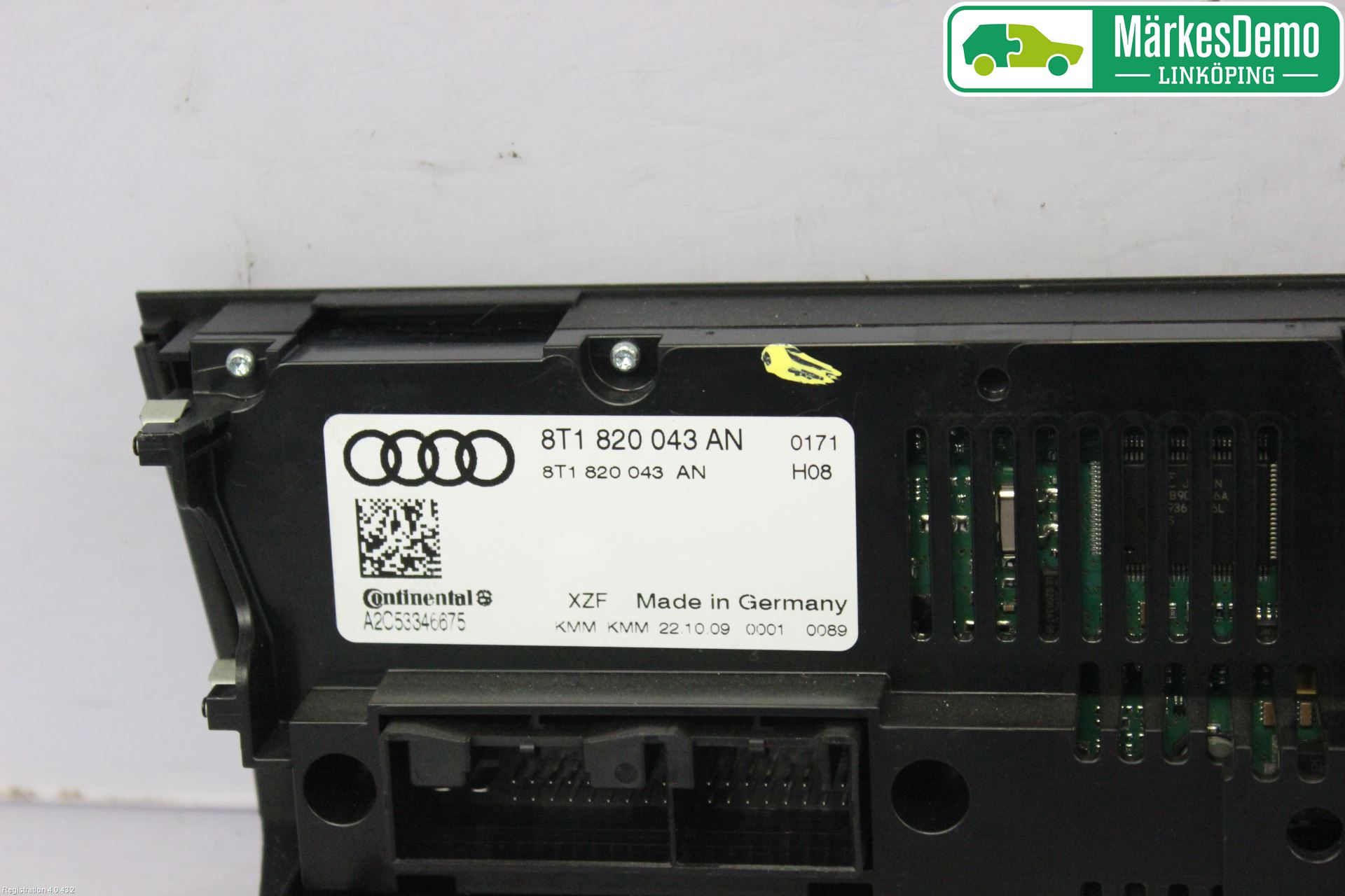 Audi A5 07-16 Ac Styrenhet Ac Manöveren