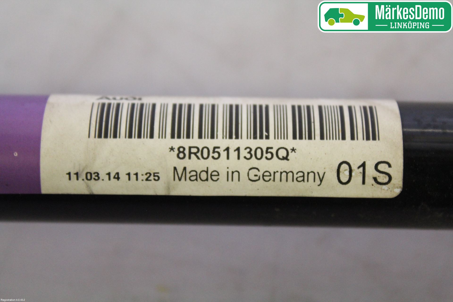 Audi Q5 09-16 Krängningshämmare Bak