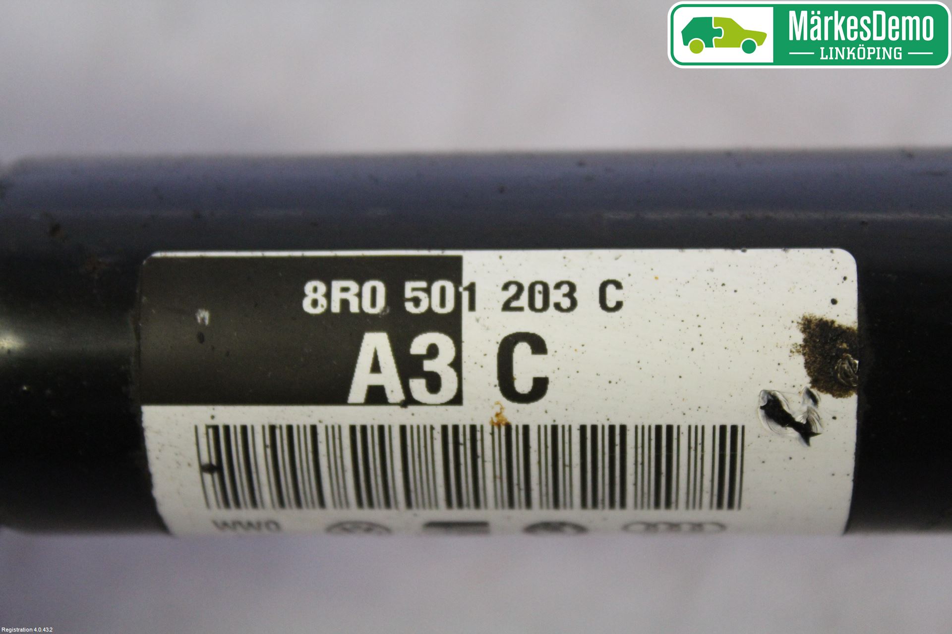 Audi Q5 09-16 Drivaxel Bak Vänster