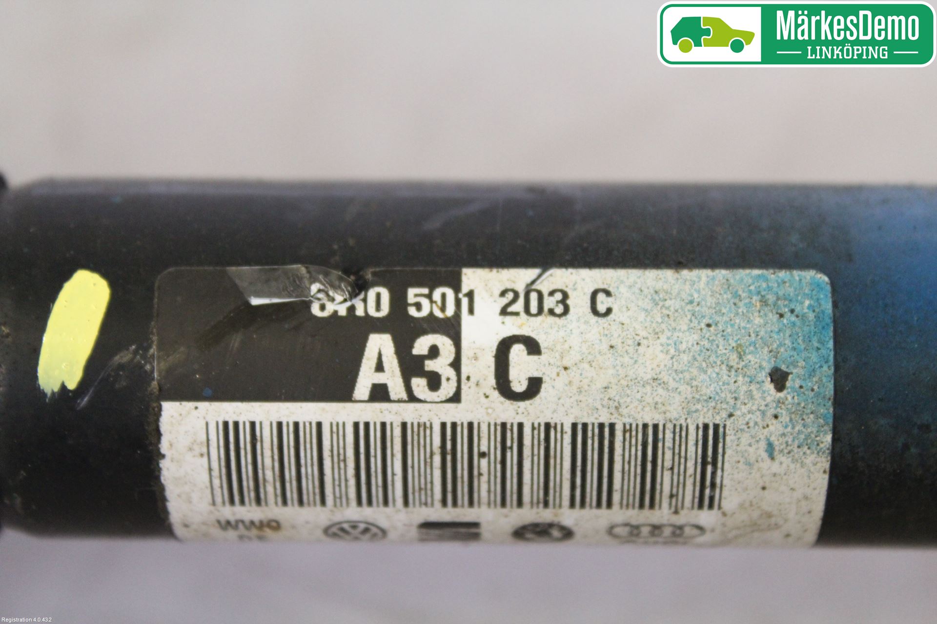 Audi Q5 09-16 Drivaxel Bak Höger