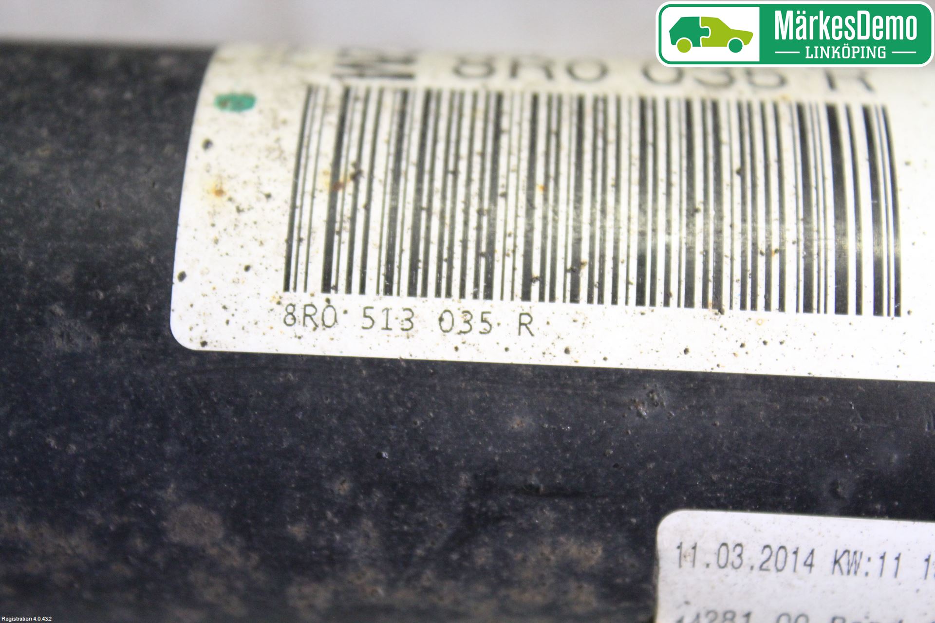 Audi Q5 09-16 Stötdämpare Bak