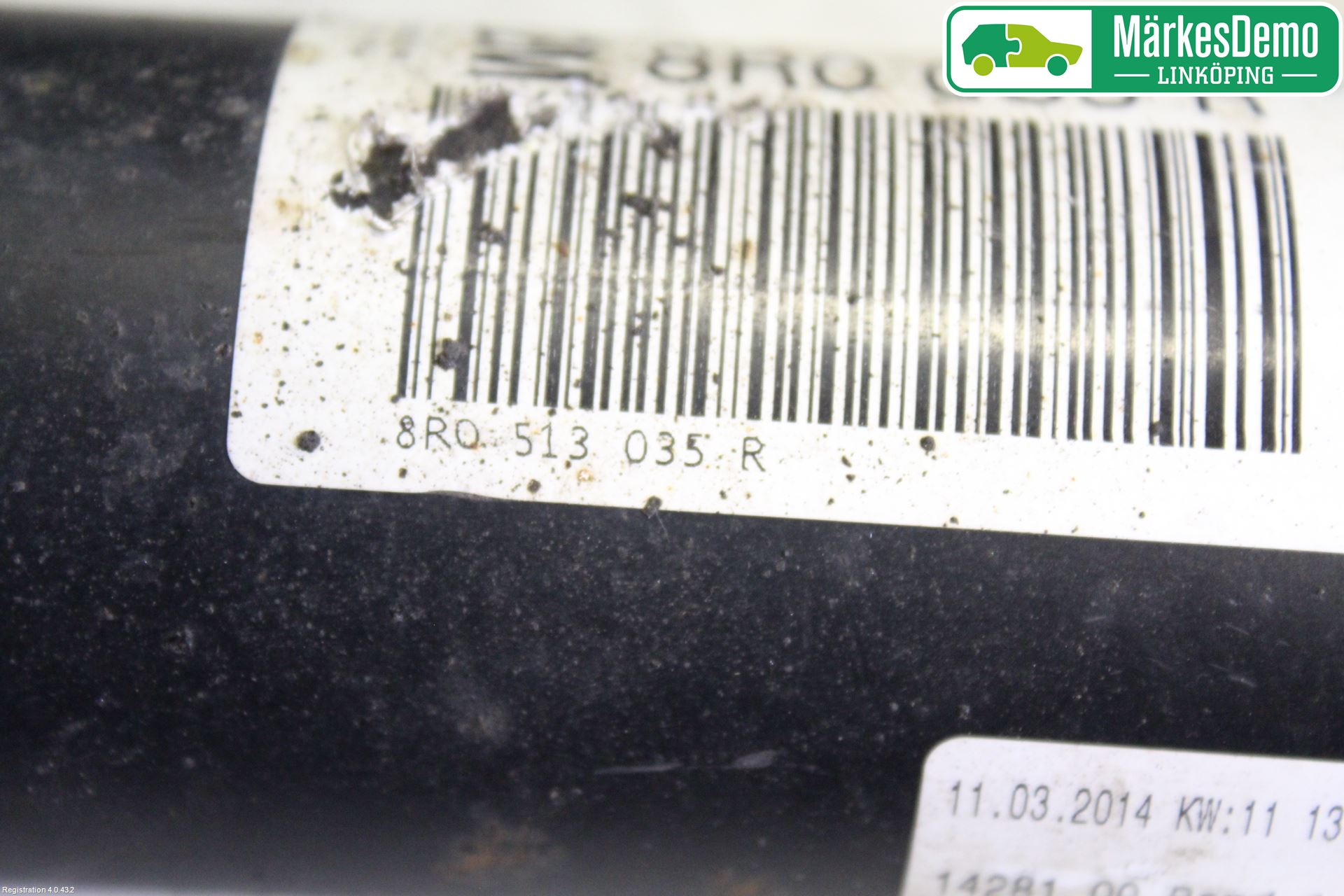 Audi Q5 09-16 Stötdämpare Bak