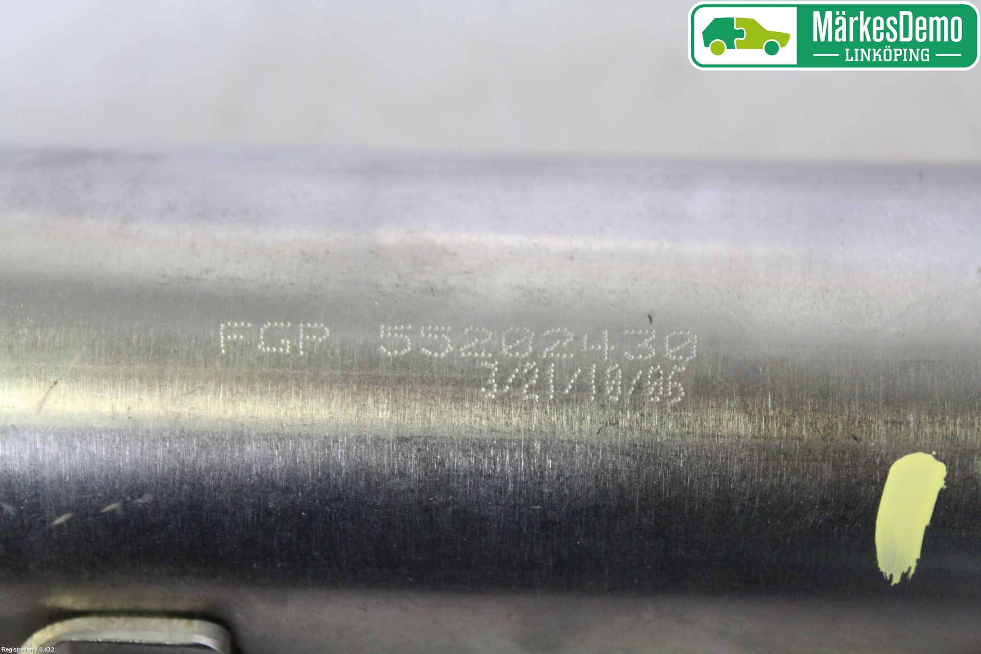 Saab 9-5     06-10 Avgaskylare