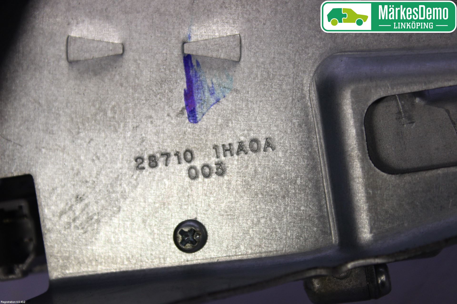 Nissan MICRA 11-16 Torkarmotor Baklucka