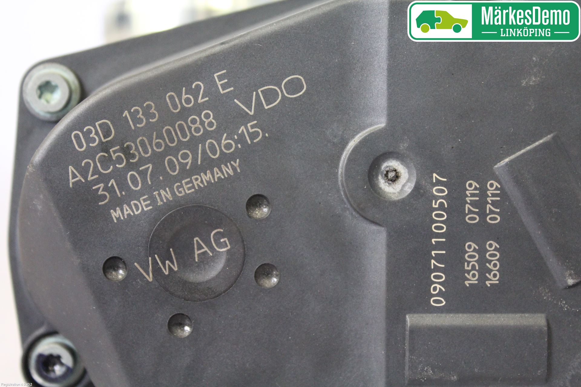 Skoda FABIA 07-14 Injspjällhus