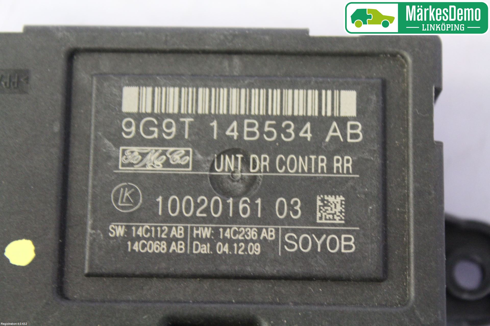 Ford MONDEO 07-15 Styrenhet Dörr