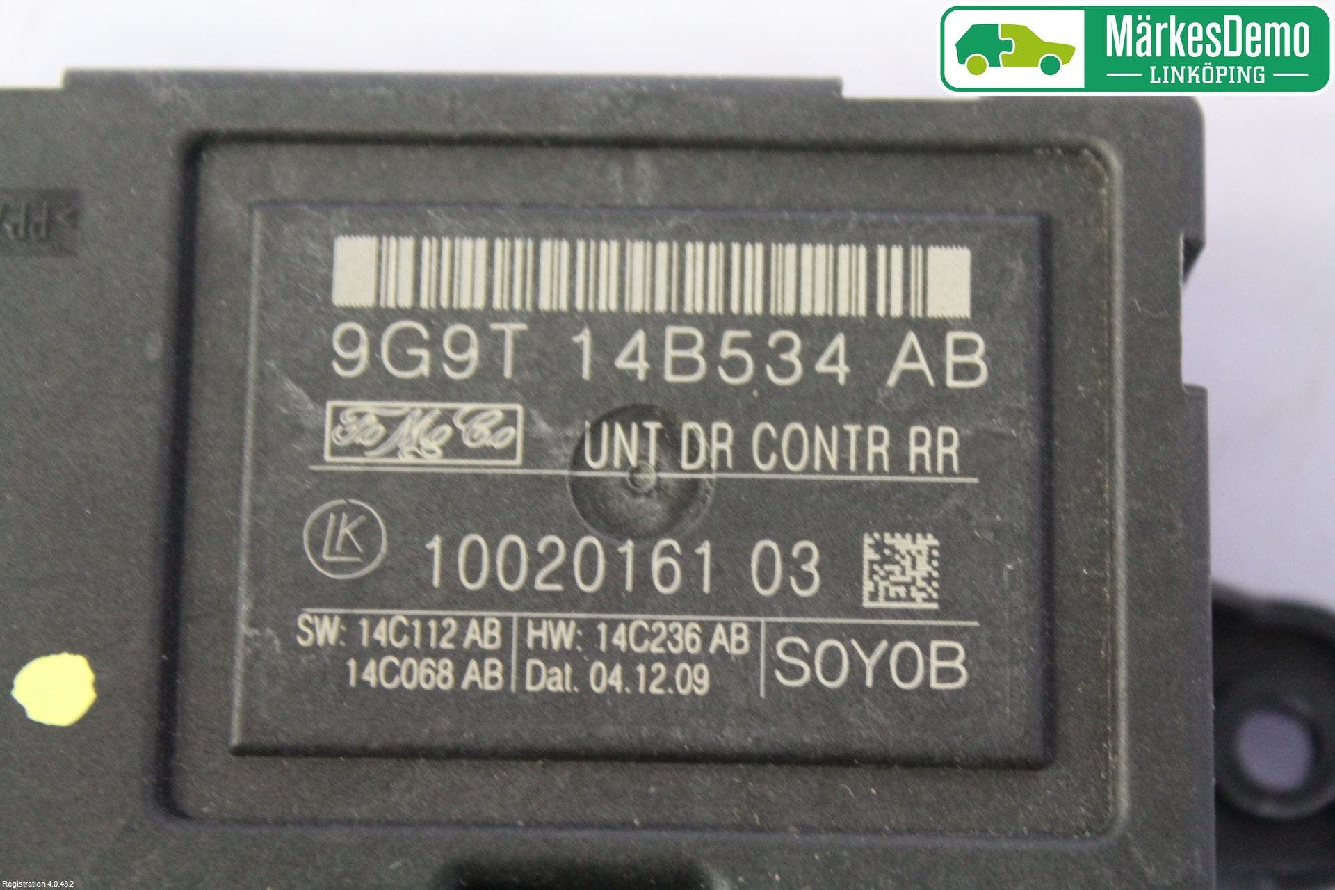 Ford MONDEO 07-15 Styrenhet Dörr