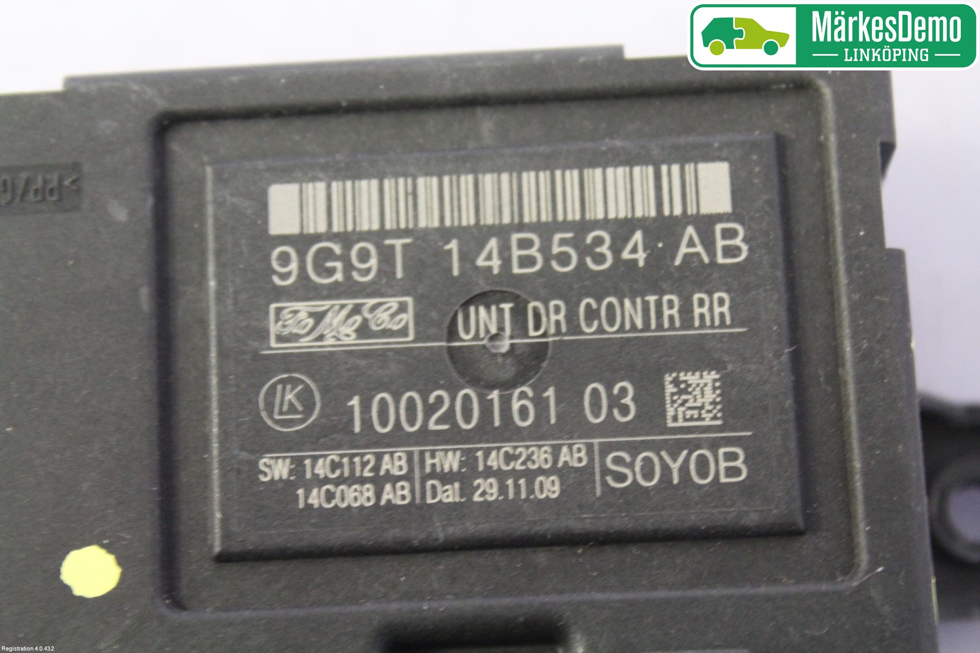 Ford MONDEO 07-15 Styrenhet Dörr