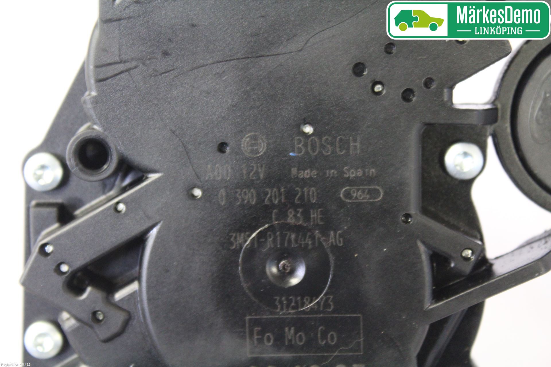 Ford MONDEO 07-15 Torkarmotor Baklucka