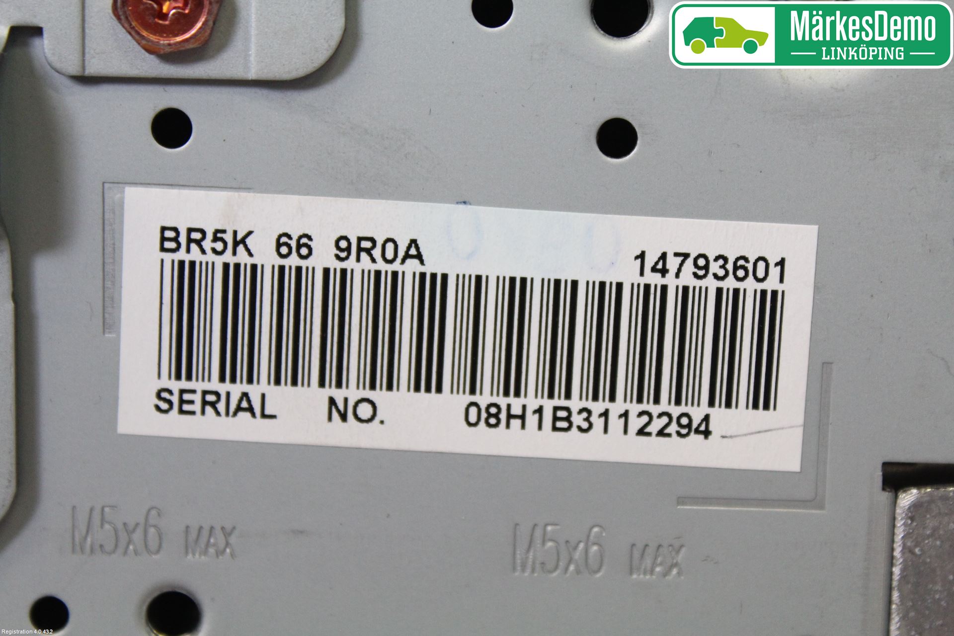 Mazda 3 I 07-08 Cd Radio - Multimediapanel