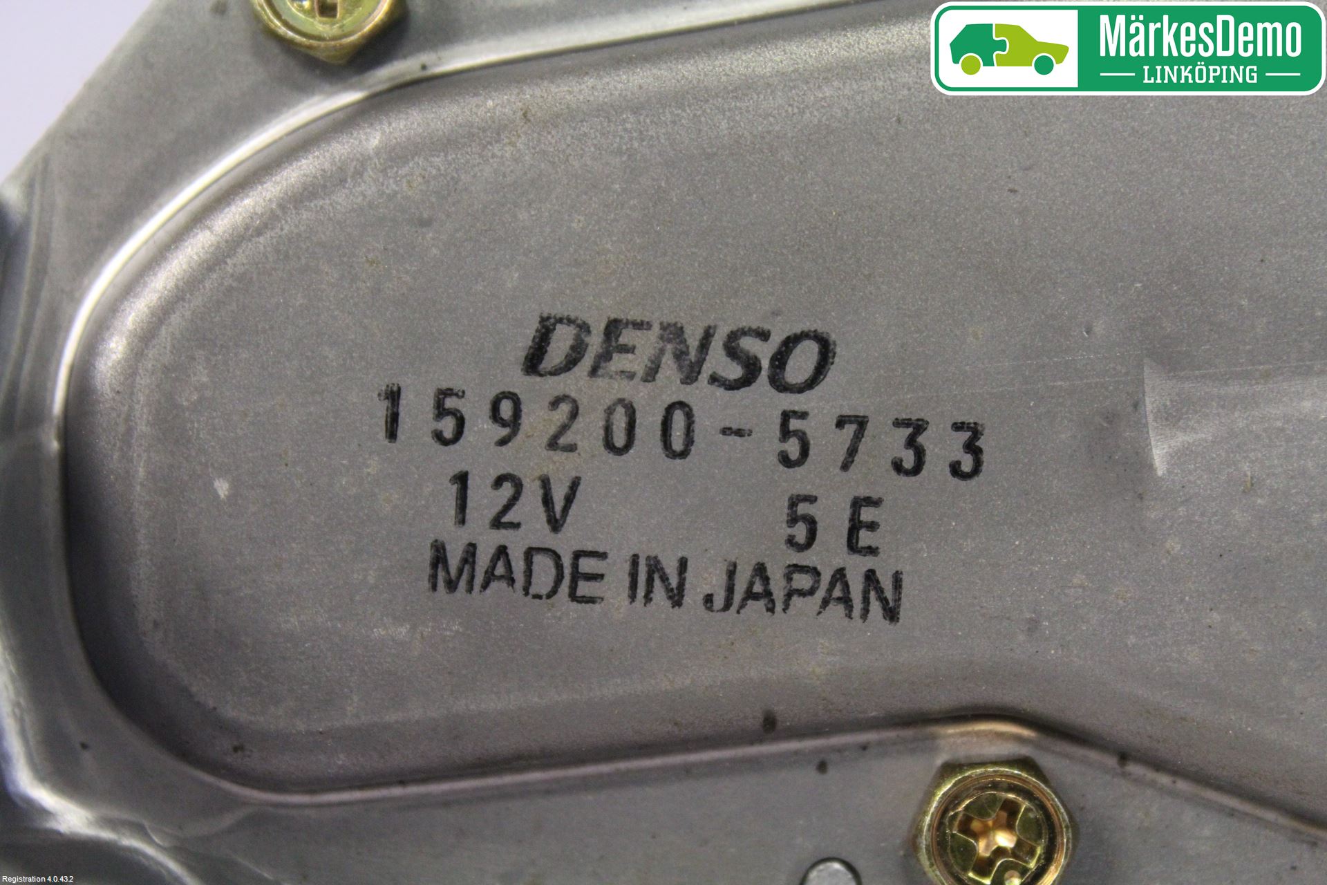 Mitsubishi OUTLANDER 01-07 Torkarmotor Baklucka