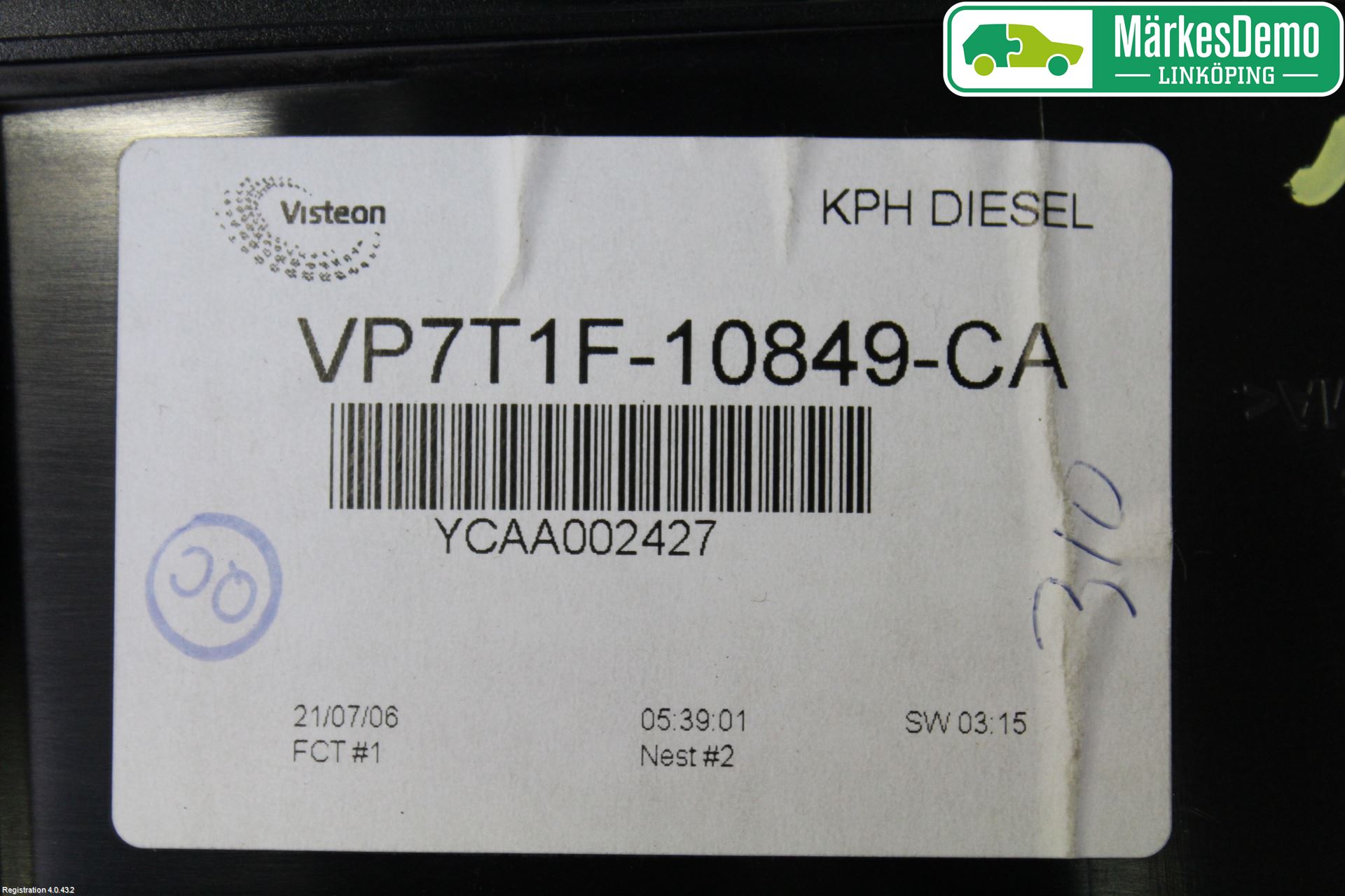 Ford TRANSIT CONNECT 03-08 Instrument Komb