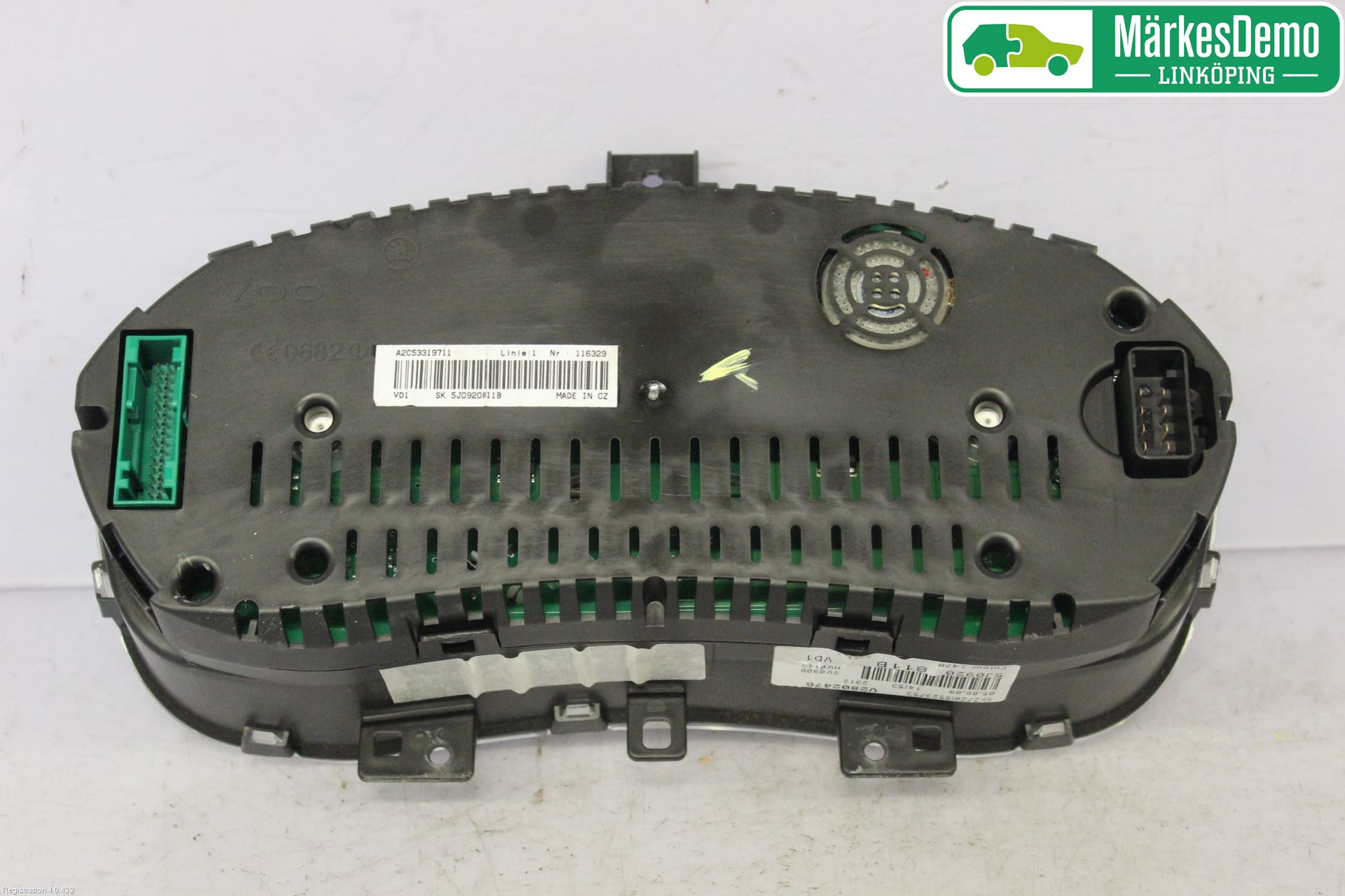 Skoda FABIA 07-14 Instrument Komb