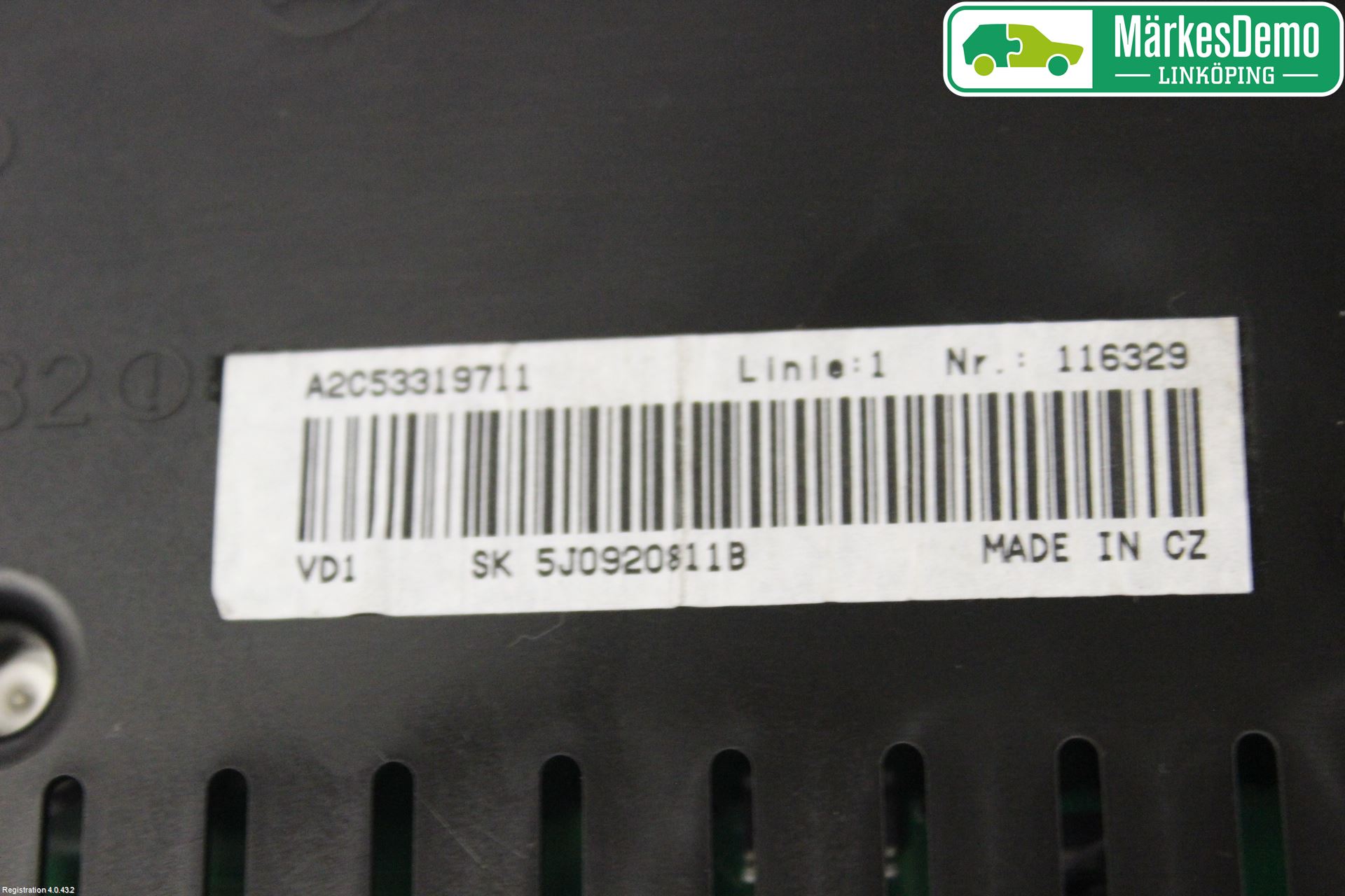 Skoda FABIA 07-14 Instrument Komb