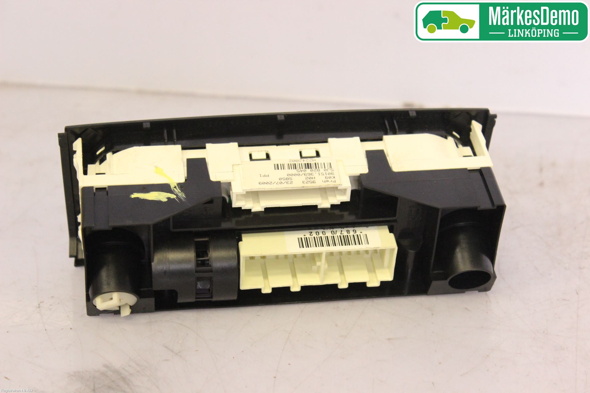 Skoda FABIA 07-14 Ac Styrenhet Ac Manöveren