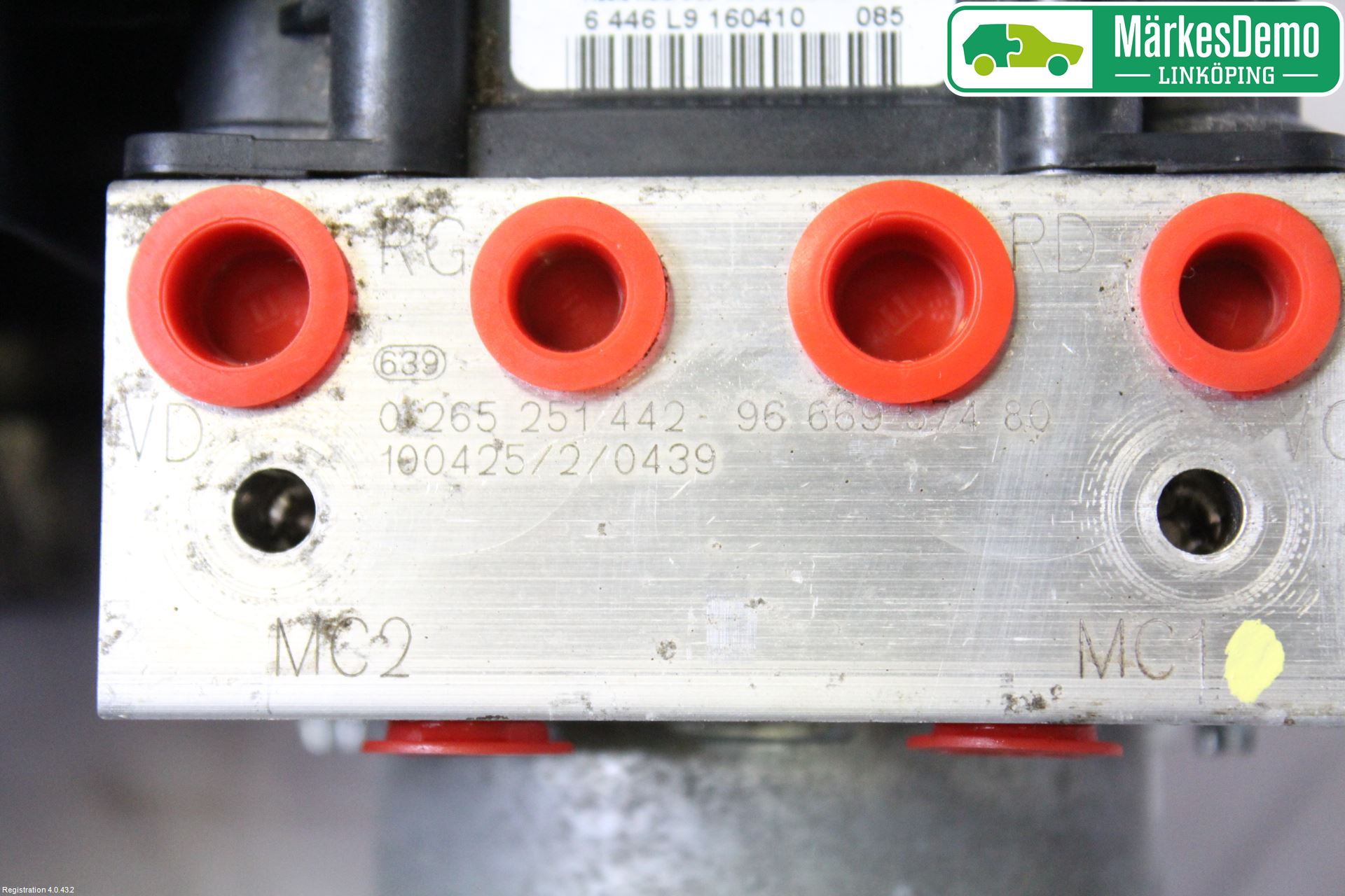 Peugeot 308 08-13 Abs Hydraulaggregat