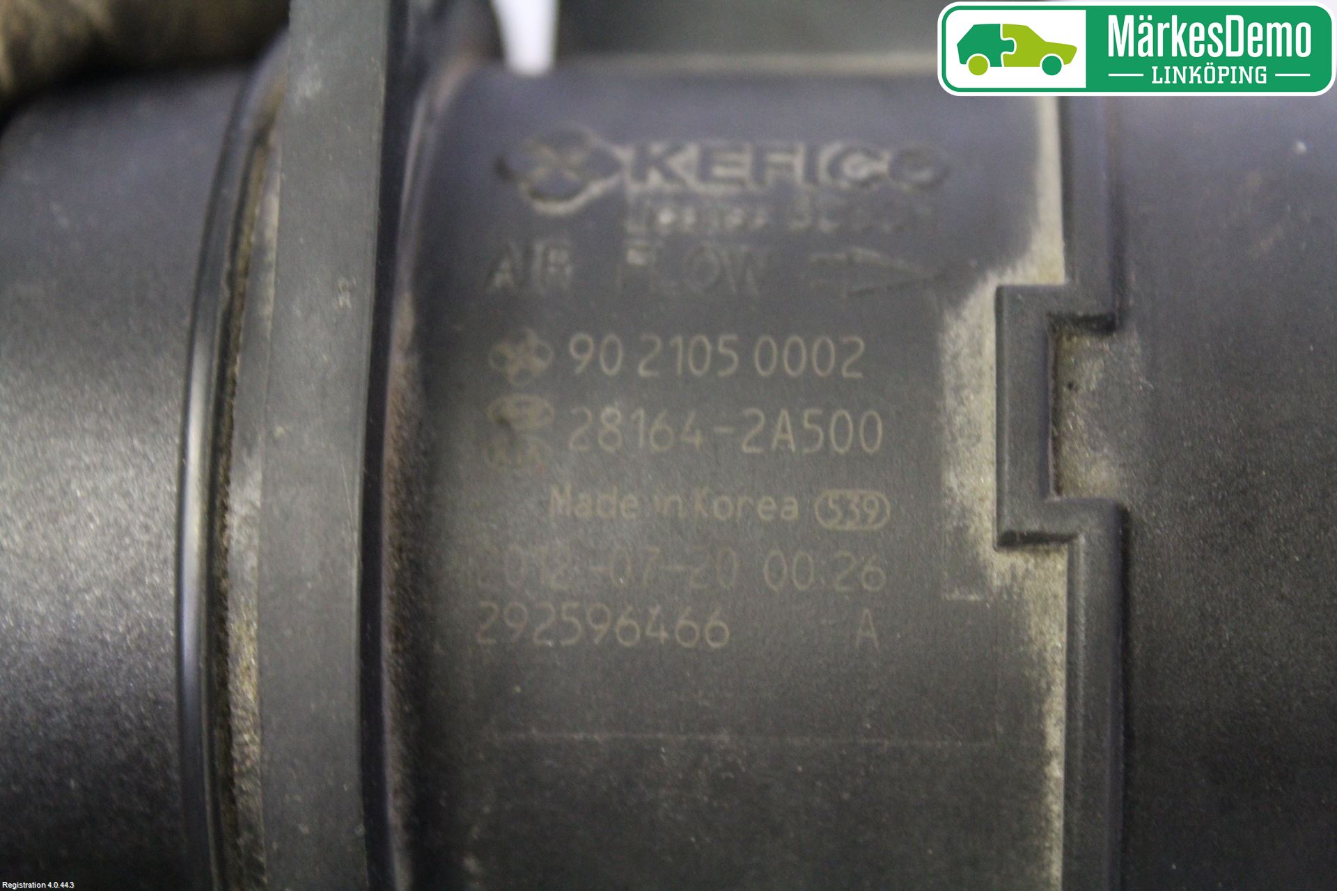 Kia CEED 12-18 Injluftmassamätare