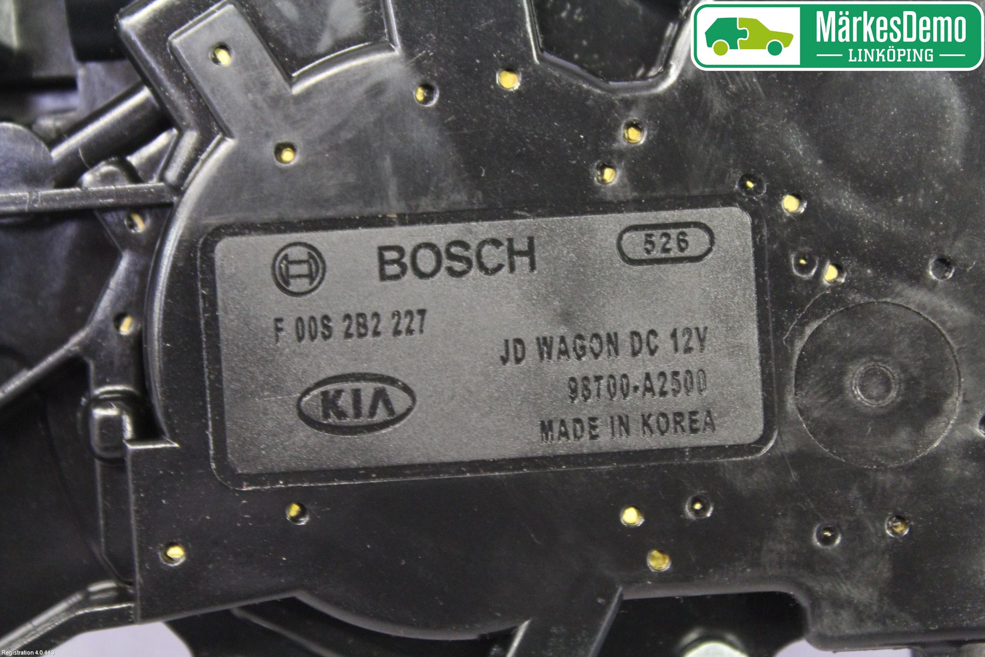 Kia CEED 12-18 Torkarmotor Baklucka