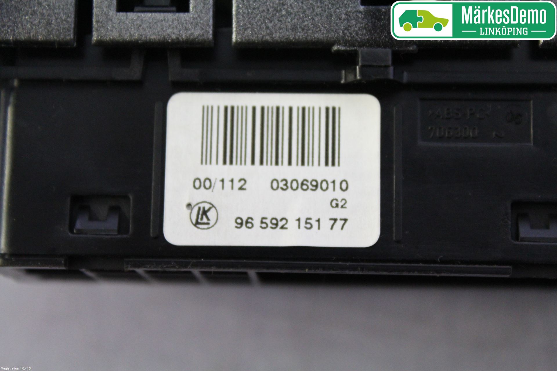 Peugeot 308 08-13 Strömställare Varnings