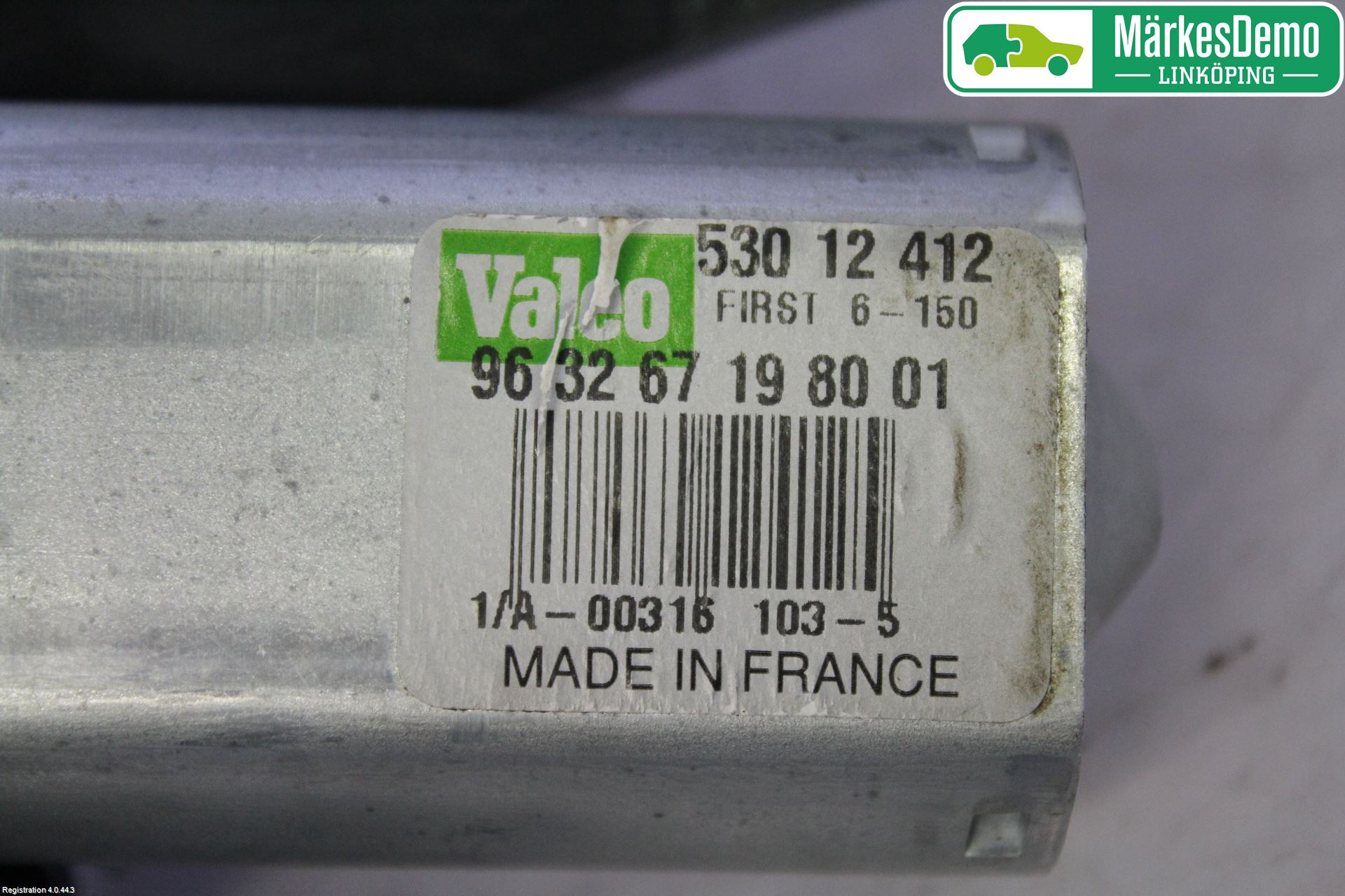 Citroen C5     05-08 Torkarmotor Baklucka