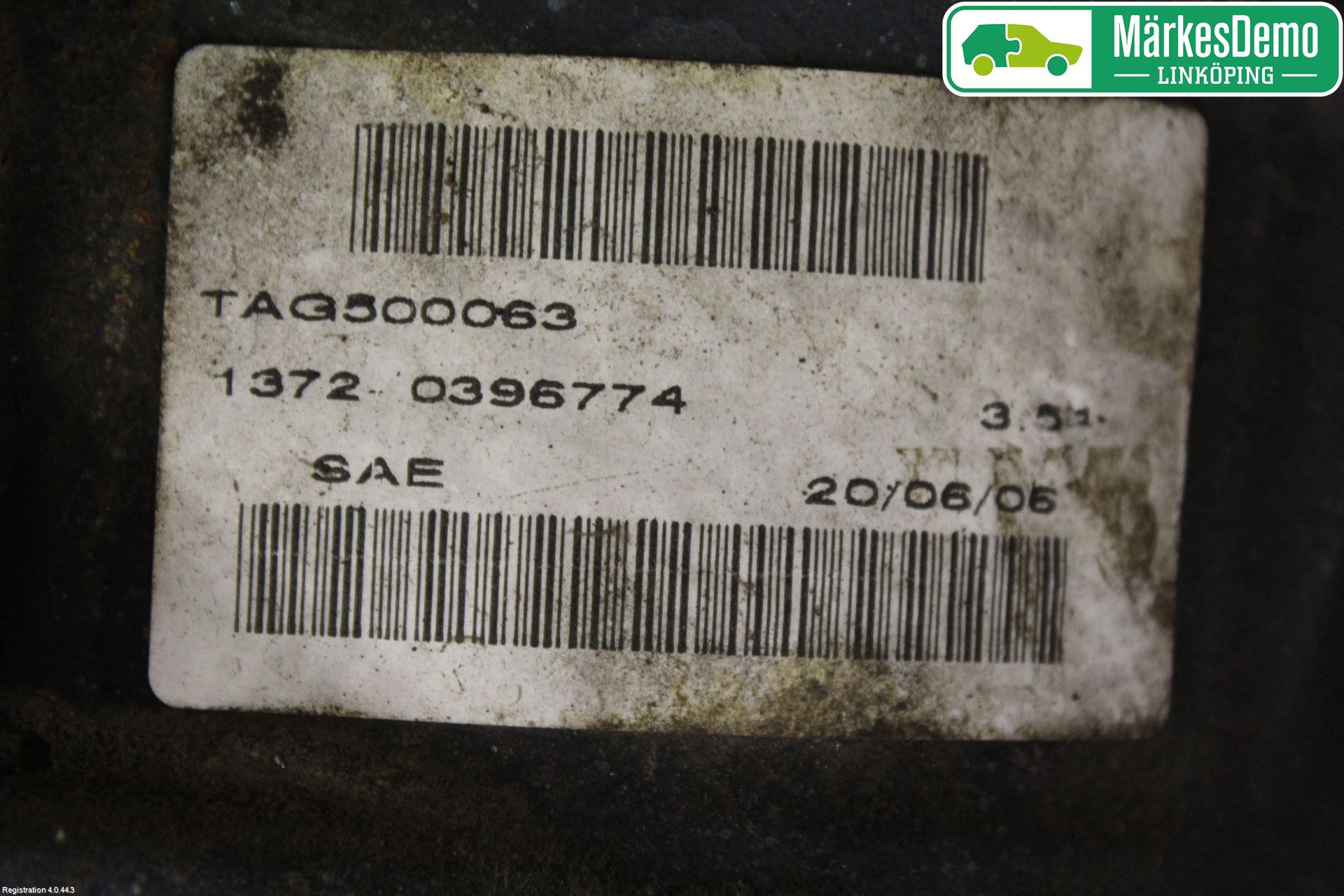 Landrover RANGE ROVER SPORT (L320) 05-09 Framvagn Diffrential