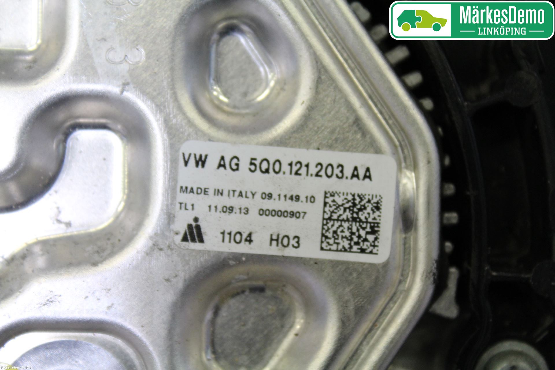 Audi A3/S3 8V 13-20 Kylfläkt El