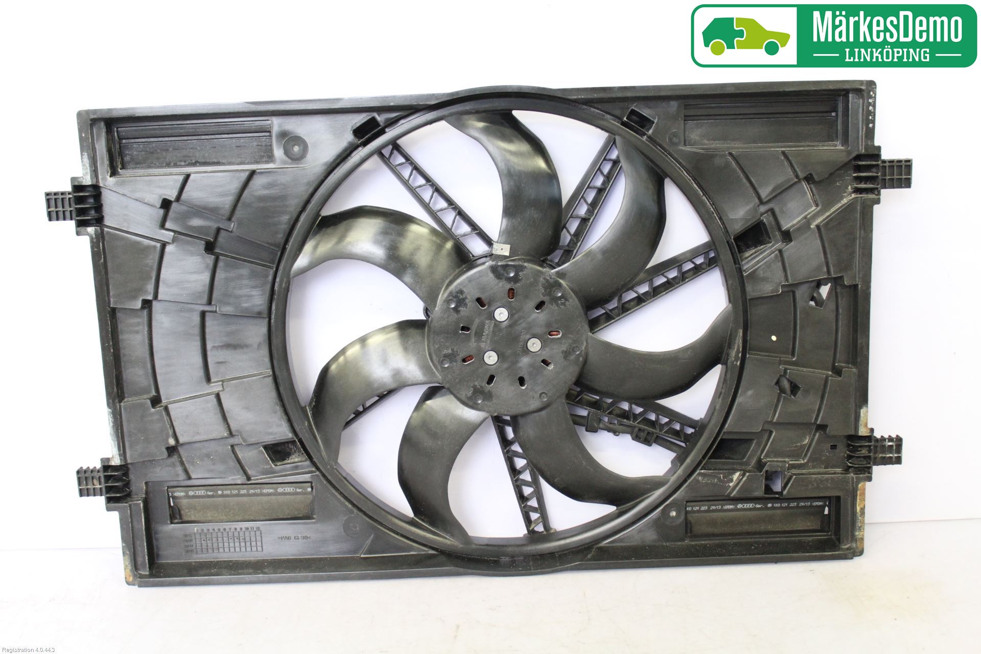 Audi A3/S3 8V 13-20 Kylfläkt El