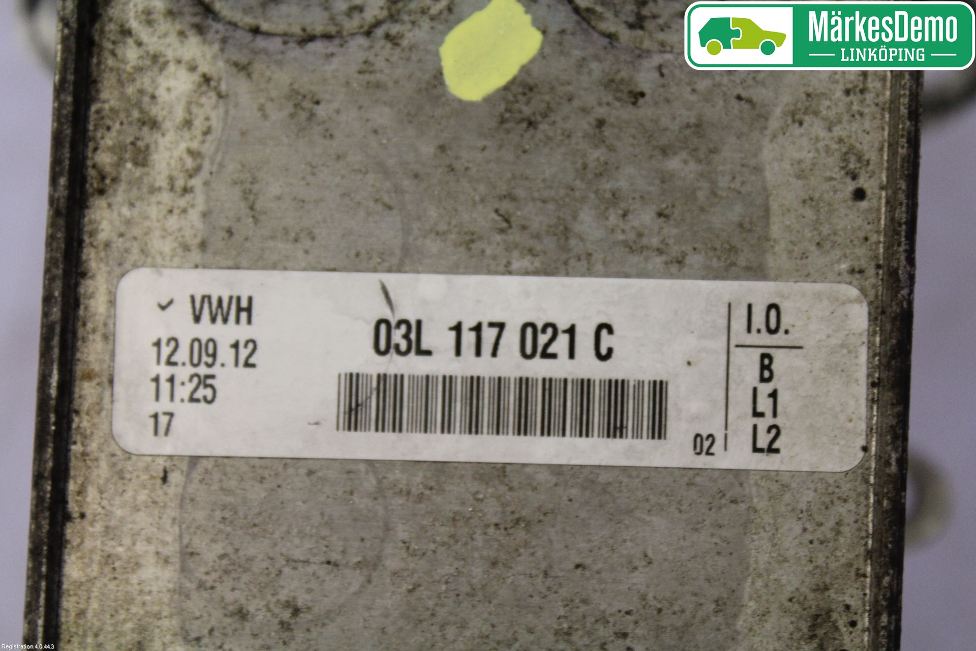 Skoda OCTAVIA (1Z) 05-13 Oljekylare Motor