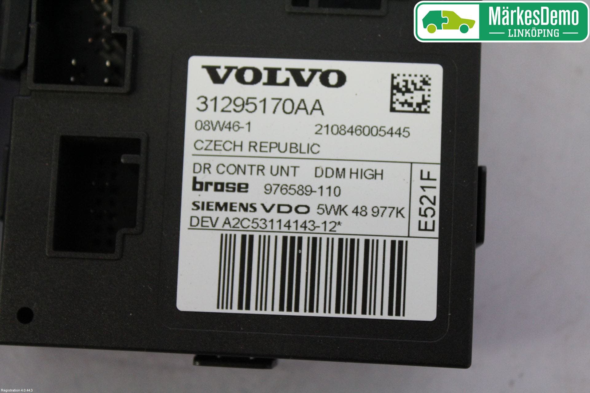 Volvo V50 08-12 Fönsterhissmotor