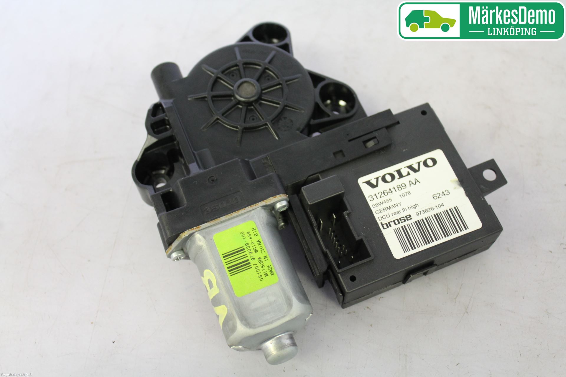 Volvo V50 08-12 Fönsterhissmotor