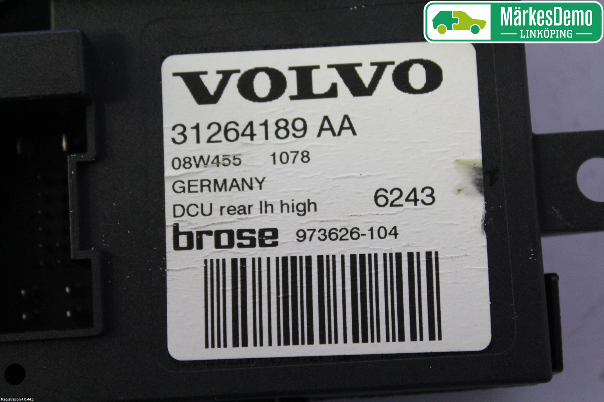 Volvo V50 08-12 Fönsterhissmotor