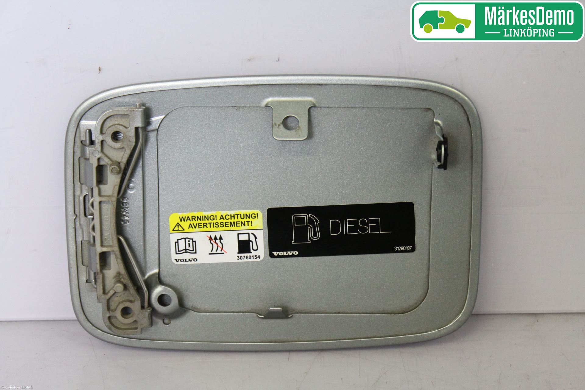 Volvo V50 08-12 Tanklucka