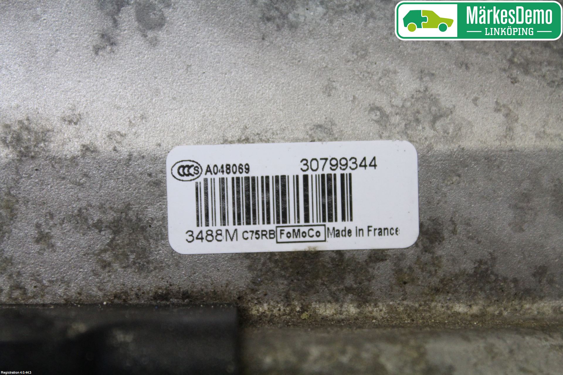 Volvo V50 08-12 Låskista-Dörrlås