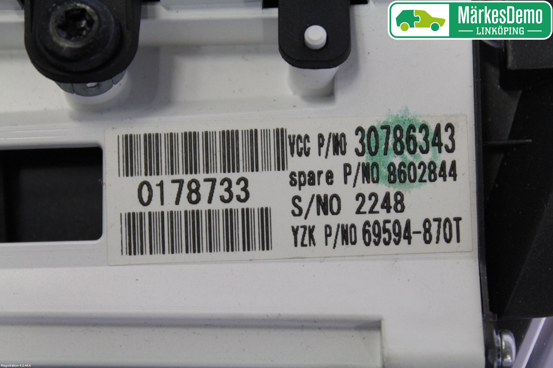 Volvo V50 04-07 Instrument Komb