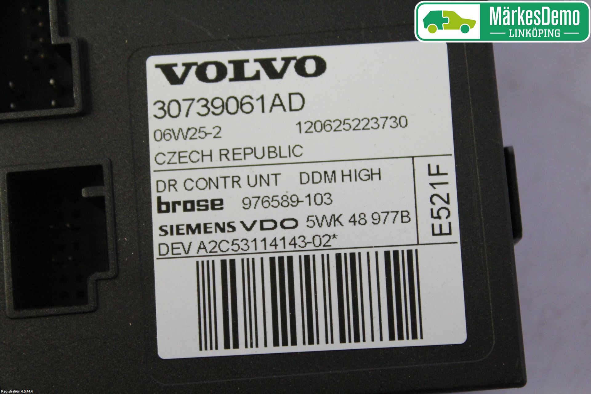 Volvo V50 04-07 Fönsterhissmotor