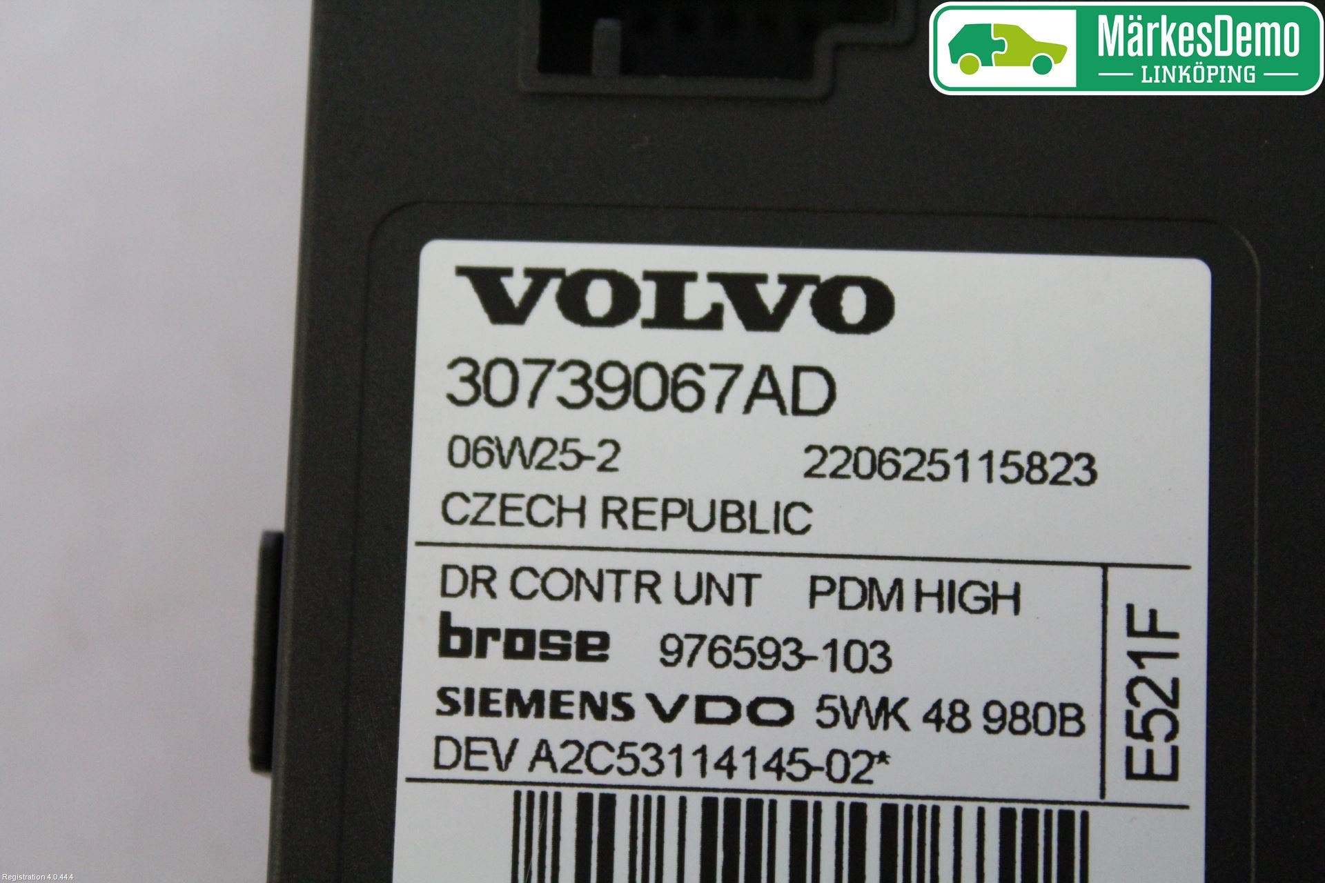 Volvo V50 04-07 Fönsterhissmotor