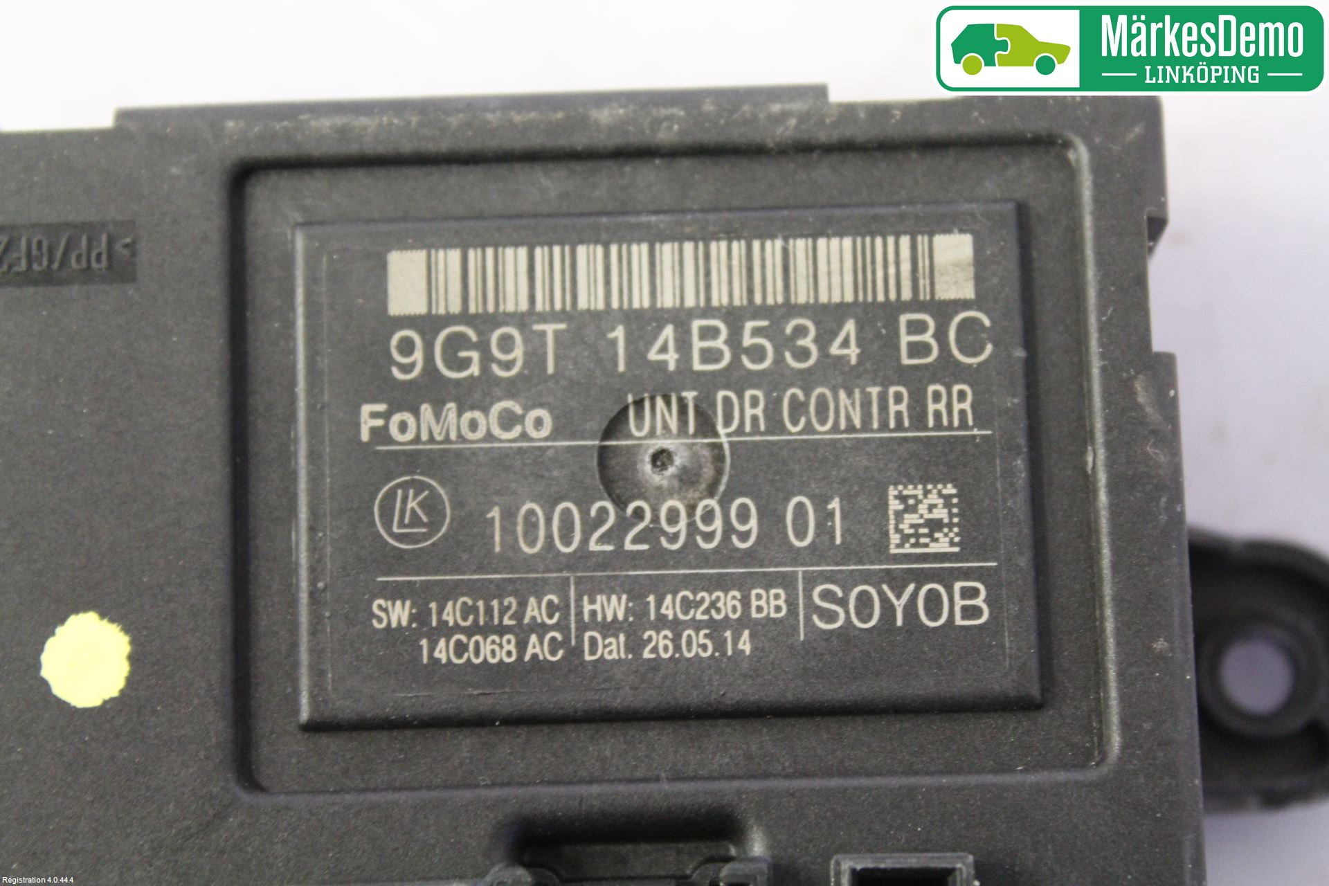 Volvo V70 14-16 Styrenhet Dörr