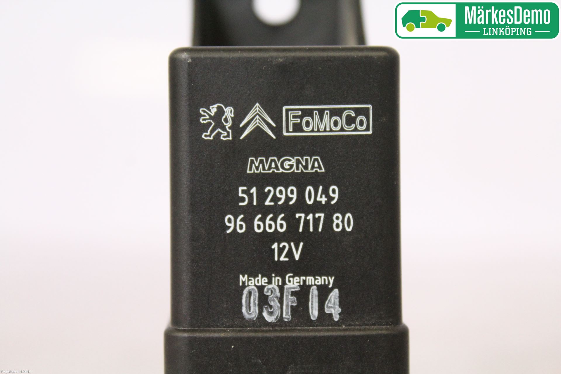 Volvo V70 14-16 Relä Glödning Diesel