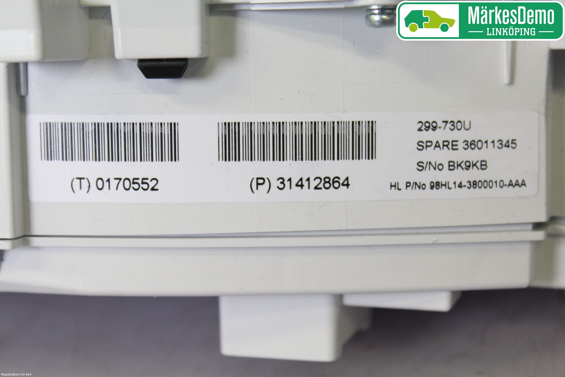 Volvo V70 14-16 Instrument Komb