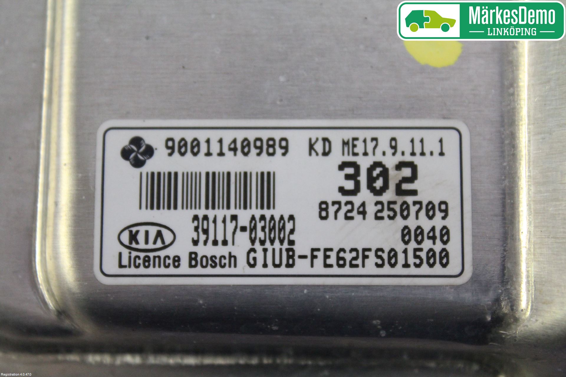 Kia RIO 12-16 Styrenhet Insprut Bensin