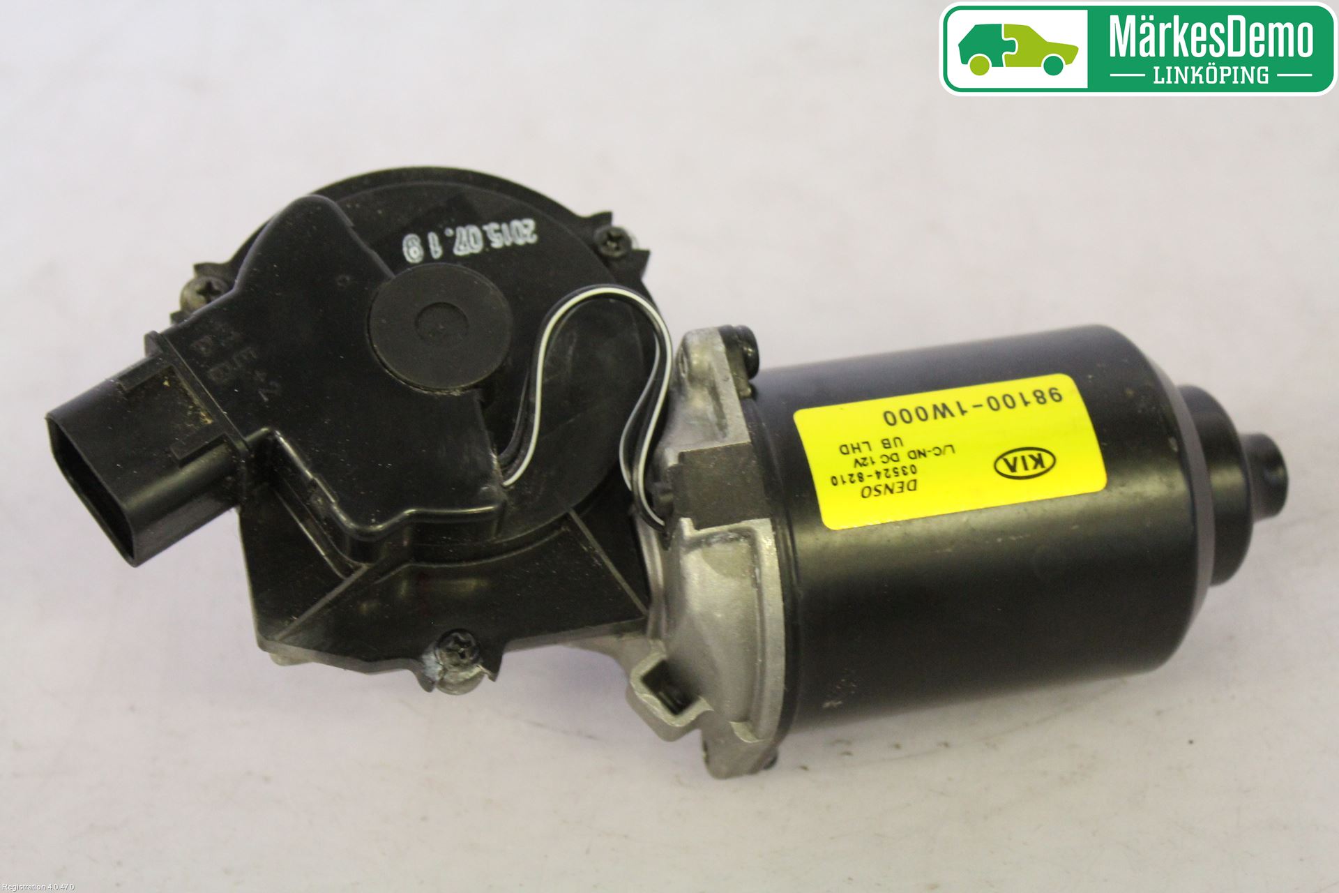 Kia RIO 12-16 Torkarmotor Vindruta