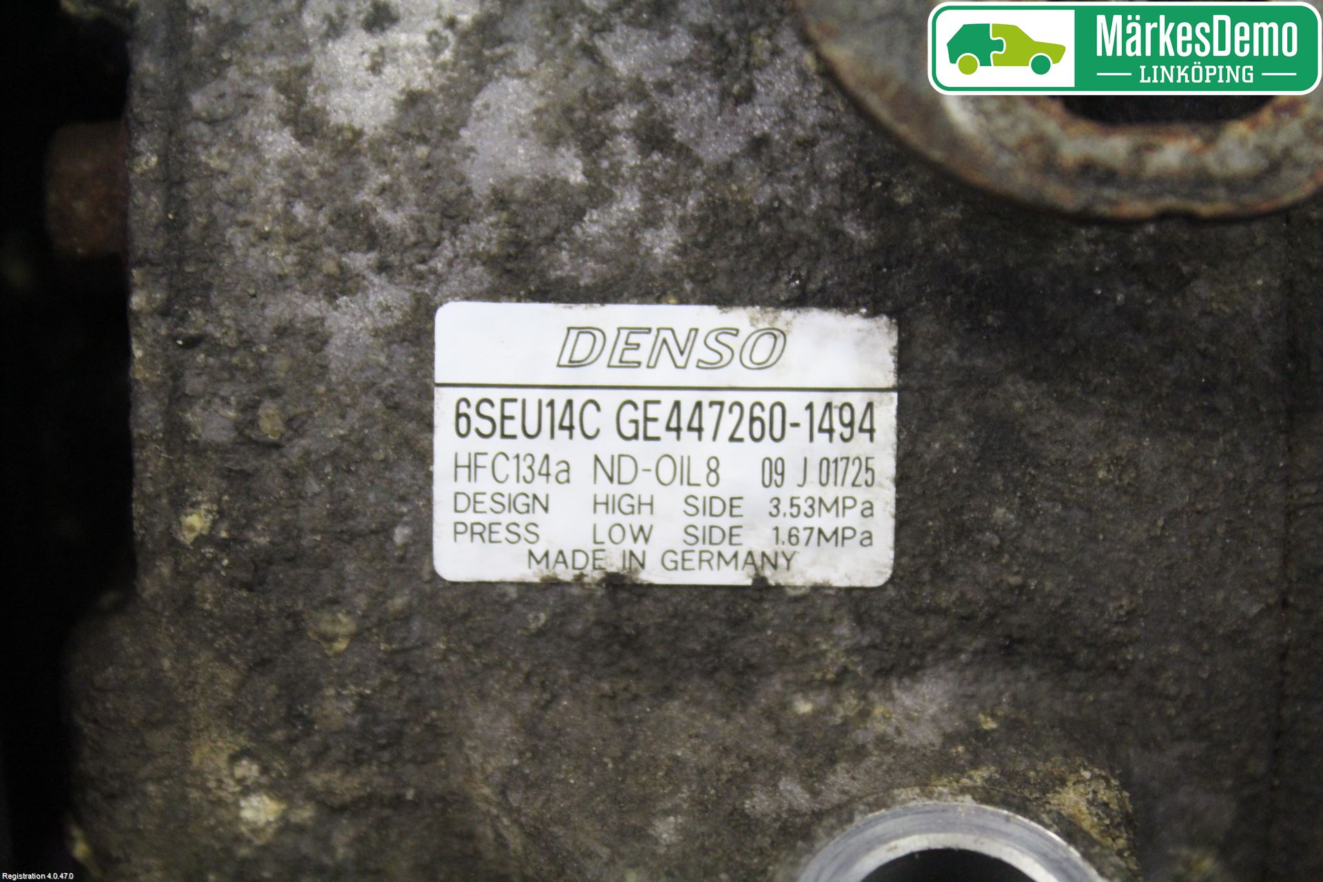 Toyota AURIS 07-09 Ac Kompressor