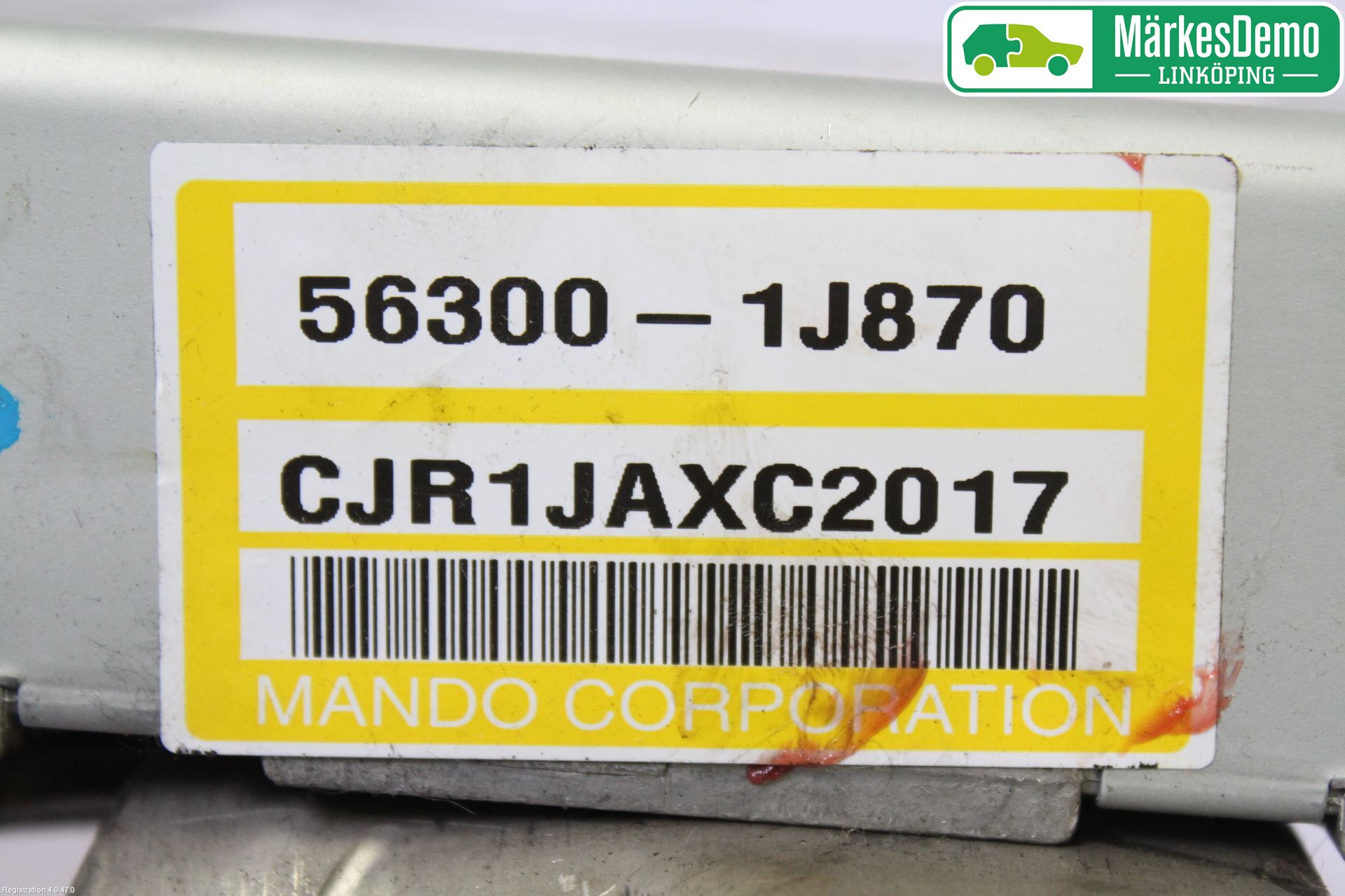 Hyundai i20 PB 09-14 Rattaxelagg Med Inb Servo