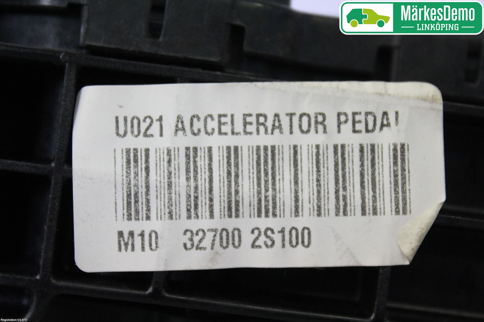 Kia SPORTAGE (SL) 11-15 Gaspedal