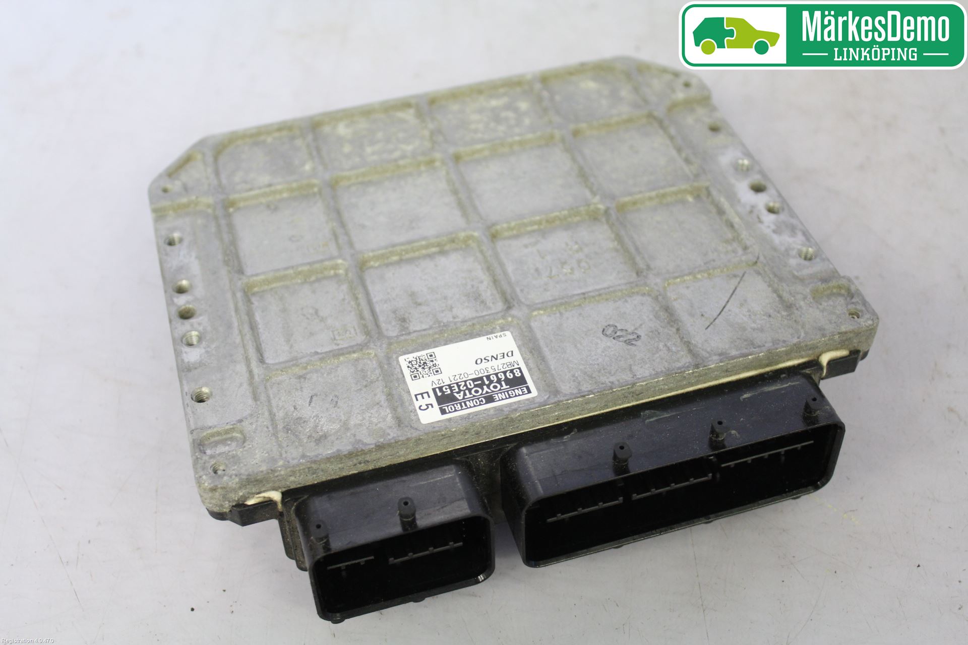 Toyota AURIS 07-09 Styrenhet Insprut Bensin