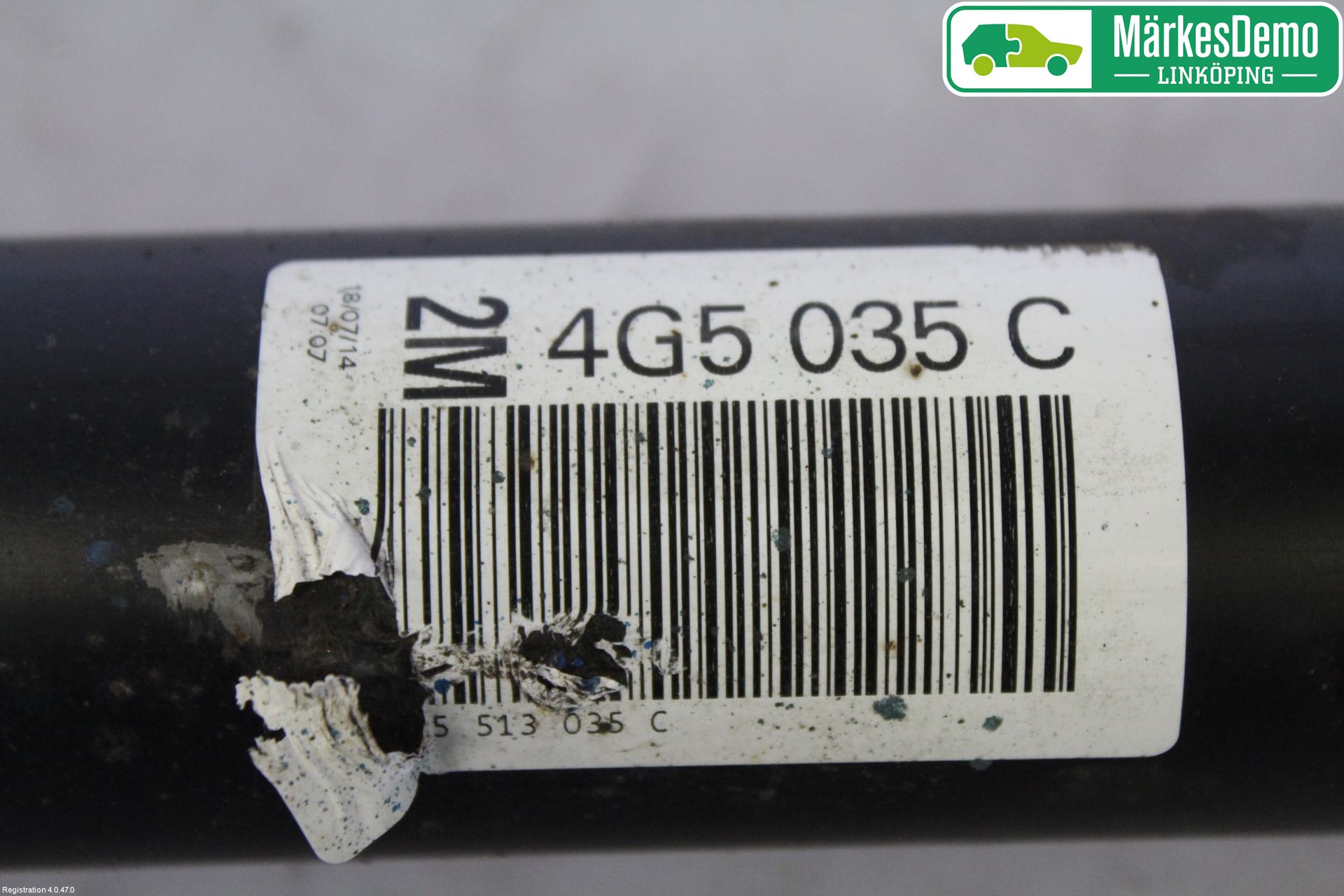 Audi A6/S6 4G 11-18 Stötdämpare Bak