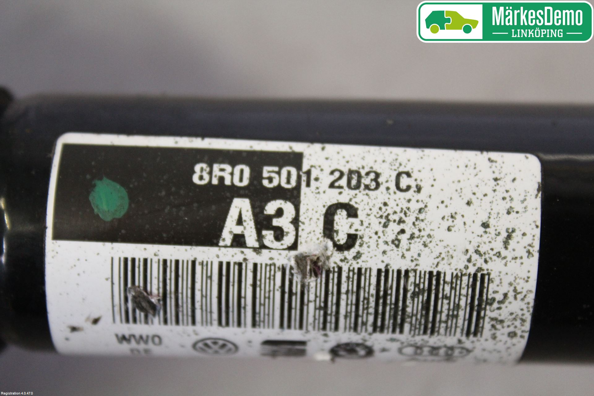 Audi A6/S6 4G 11-18 Drivaxel Bak Vänster