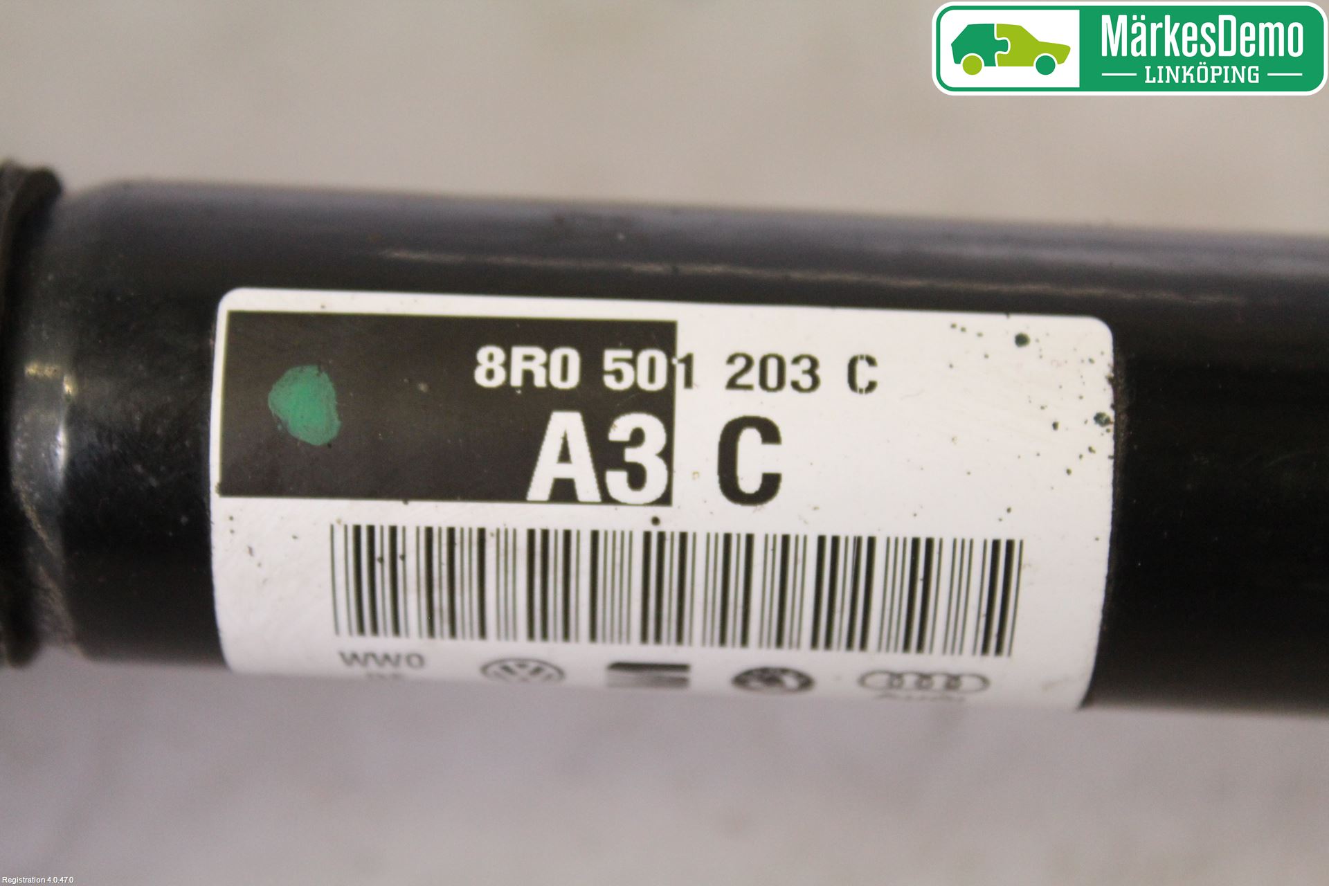 Audi A6/S6 4G 11-18 Drivaxel Bak Höger