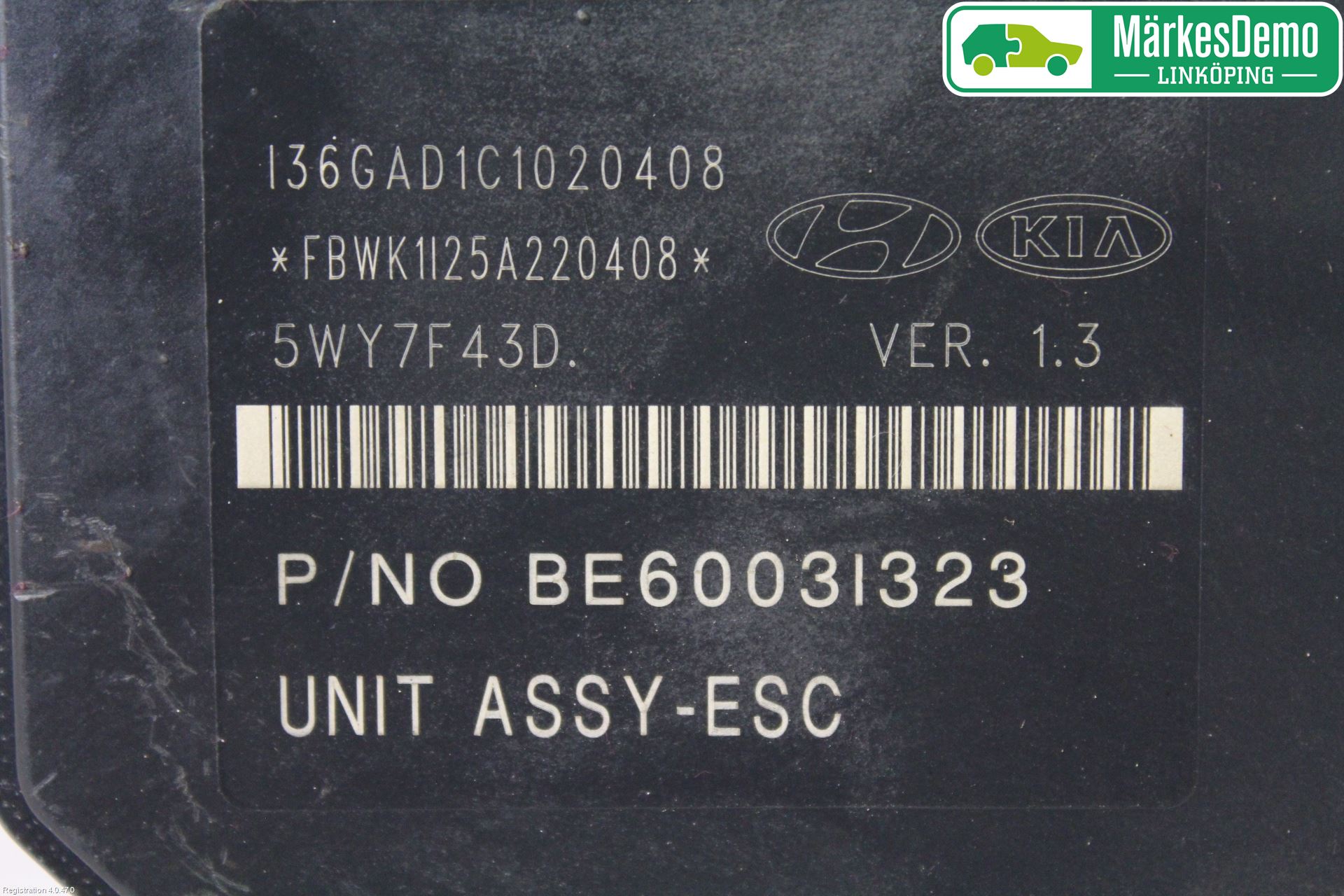 Kia SPORTAGE (SL) 11-15 Abs Hydraulaggregat